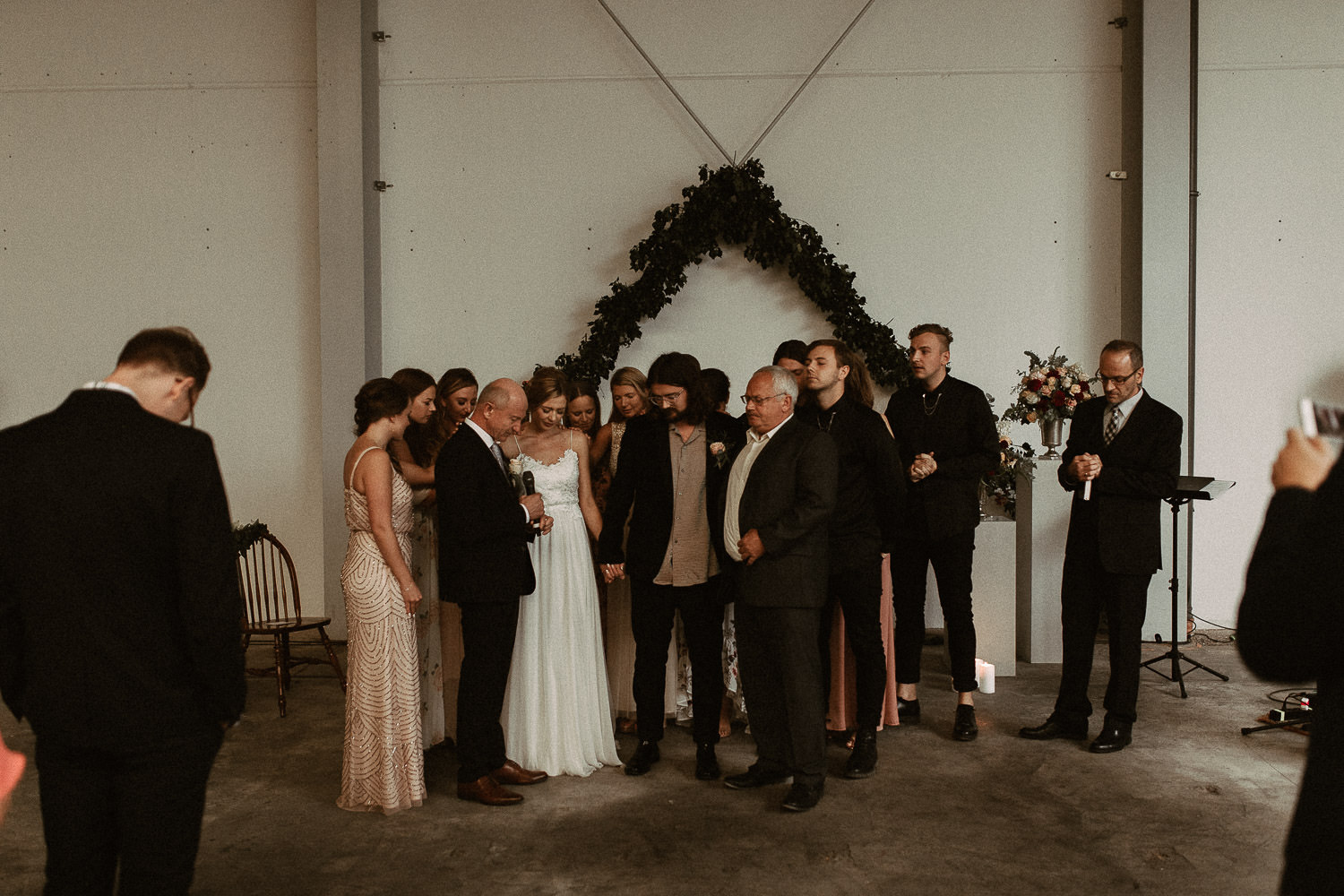 doreen andre urban warehouse wedding kevin klein